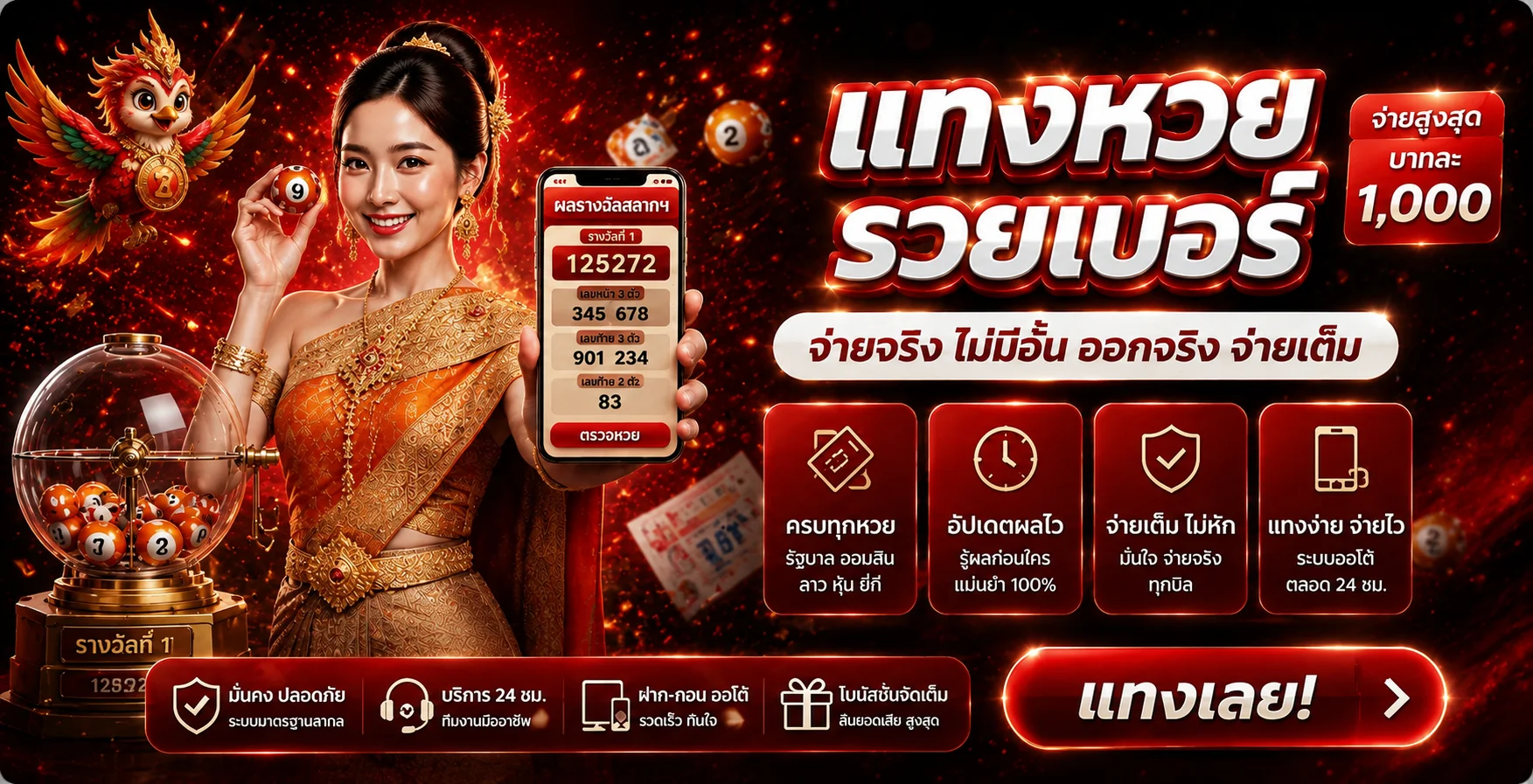 ผลหวยและข้อมูลหวยออนไลน์ CHOKEDEE888