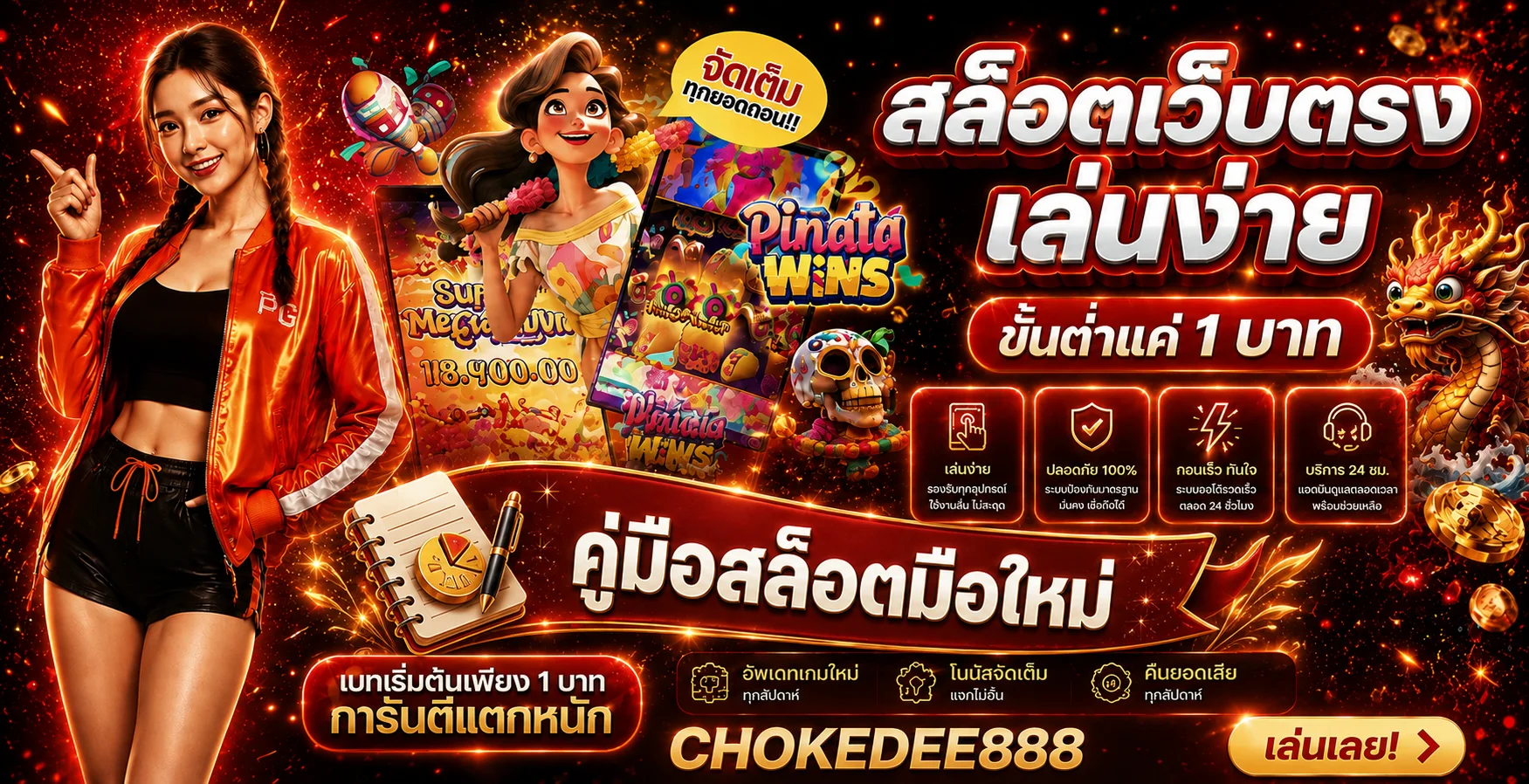 CHOKEDEE888 คู่มือสล็อตมือใหม่ ตั้งงบให้เป็น