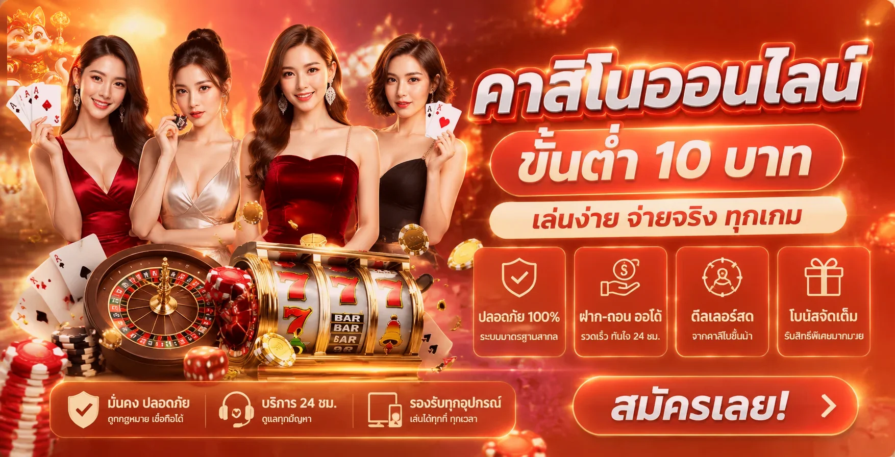 คาสิโนสด CHOKEDEE888 พร้อมแนวทางใช้งานอย่างปลอดภัย